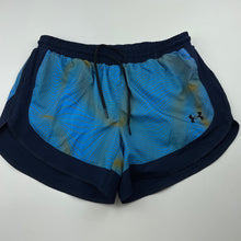 Load image into Gallery viewer, Girls Under Armour, HeatGear loose fit lined sports shorts, EUC, size 10-12,  