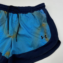 Load image into Gallery viewer, Girls Under Armour, HeatGear loose fit lined sports shorts, EUC, size 10-12,  