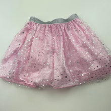 Load image into Gallery viewer, Girls Barbie, lined tulle skirt, elasticated, no size, W: 23cm across, GUC, size 3-4,  