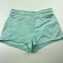 Load image into Gallery viewer, Girls H&amp;M, blue cotton shorts, elasticated, EUC, size 8,  