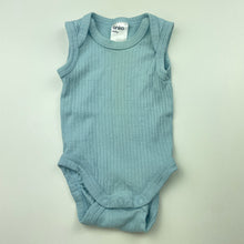 Load image into Gallery viewer, unisex Anko, ribbed cotton singletsuit / romper, FUC, size 0000,  