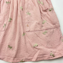 Load image into Gallery viewer, Girls Cotton On, cotton casual dress, unicorns, marks front skirt, FUC, size 4, L: 52cm