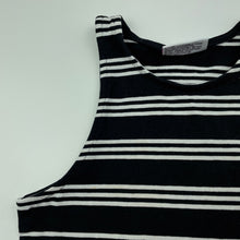 Load image into Gallery viewer, Girls Mango, black &amp; white cropped top, GUC, size 10,  