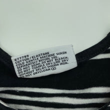 Load image into Gallery viewer, Girls Mango, black &amp; white cropped top, GUC, size 10,  