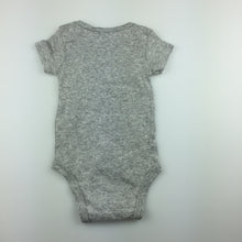 Load image into Gallery viewer, Boys Carter&#39;s, grey soft cotton romper / bodysuit, EUC, size 000