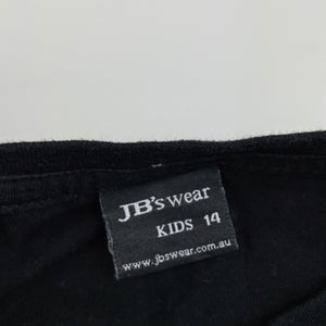 Boys JB's Wear, black cotton marshall arts t-shirt, FUC, size 14,  