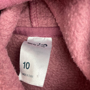Girls Anko, fleece lined hoodie sweater, pilling, FUC, size 10,  