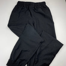 Load image into Gallery viewer, Boys Target, lightweight school track pants, elasticated, Inside leg: 70cm, EUC, size 16,  