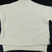 Load image into Gallery viewer, Girls Anko, cream knitted sweater / jumper, GUC, size 14,  