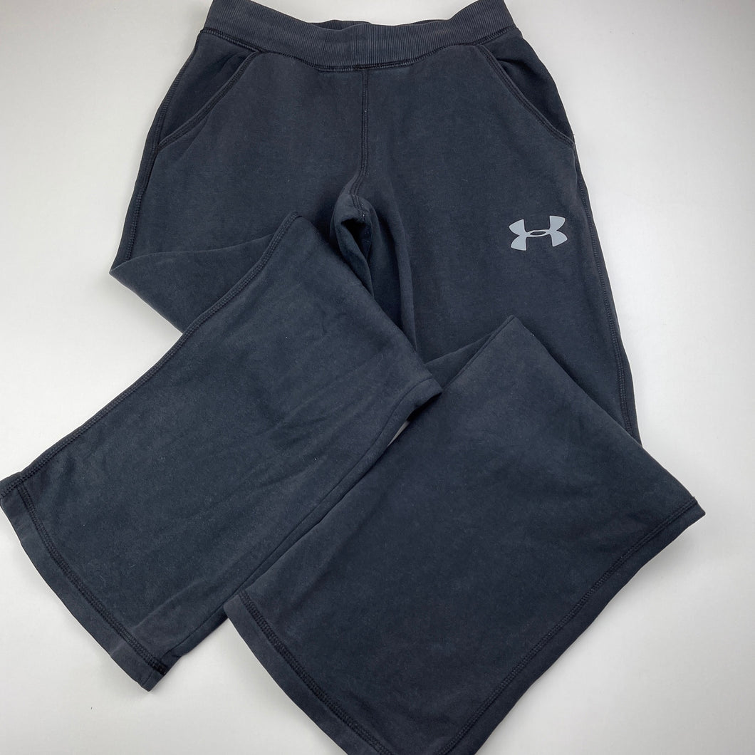 Under Armour, loose fit fleece lined track pants, elasticated