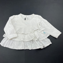 Load image into Gallery viewer, Girls Alex &amp; Ant, tiered long sleeve top, EUC, size 000,  