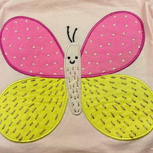 Load image into Gallery viewer, Girls Seed, pink cotton t-shirt / top, butterfly, NEW, size 00,  