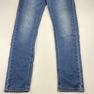 Boys Next, knit stretch denim jeans, elasticated, Inside leg: 63cm, FUC, size 11,  