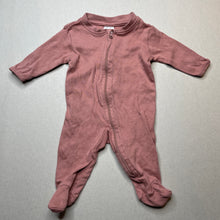 Load image into Gallery viewer, unisex Anko, cotton zip coverall / romper, GUC, size 0000,  