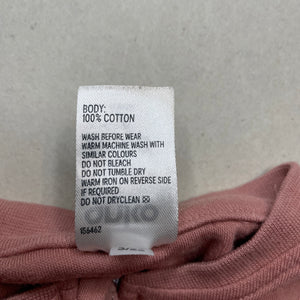 unisex Anko, cotton zip coverall / romper, GUC, size 0000,  