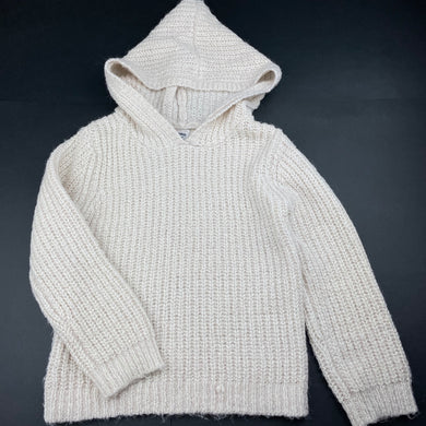 Girls Anko, chunky knit hoodie sweater, GUC, size 6,  