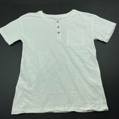 Boys Anko, Aust cotton henley t-shirt / top, FUC, size 9,  