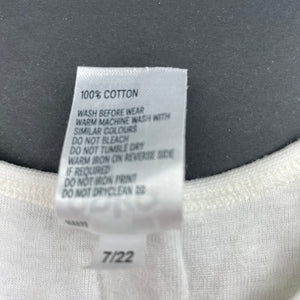 unisex Anko, cotton bodysuit / romper, combi, GUC, size 000,  