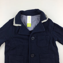 Load image into Gallery viewer, Boys Dymples, navy soft cotton lightweight jacket, GUC, size 00