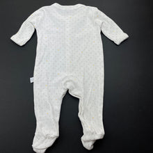 Load image into Gallery viewer, unisex Marquise, cotton coverall / romper, stars, FUC, size 00000,  