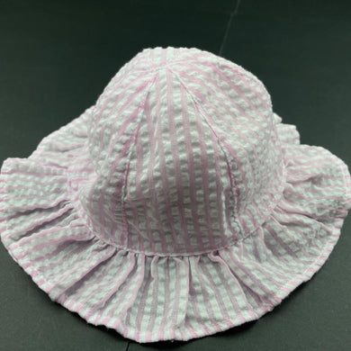 Girls Anko, cotton lined lightweight bucket hat, GUC, size 00,  