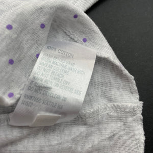 unisex Anko, grey cotton singlet top, GUC, size 000,  