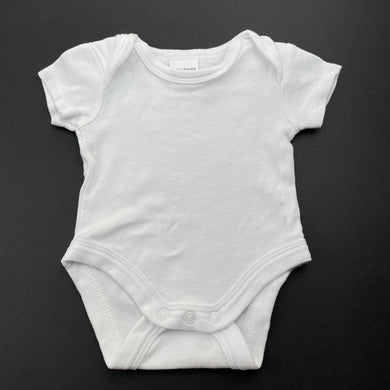unisex Baby Berry, soft cotton bodysuit / romper, EUC, size 00000,  