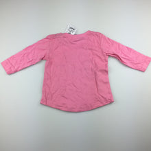 Load image into Gallery viewer, Girls Tiny Little Wonders, pink cotton long sleeve t-shirt / top, NEW, size 00