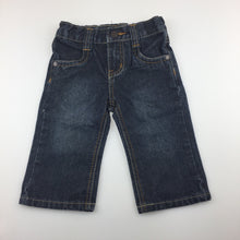 Load image into Gallery viewer, Boys Pumpkin Patch, dark denim jeans, adjustable, GUC, size 0