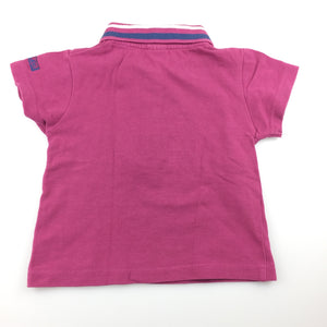 Girls Dirkje, cotton polo shirt / t-shirt, GUC, size 12 months