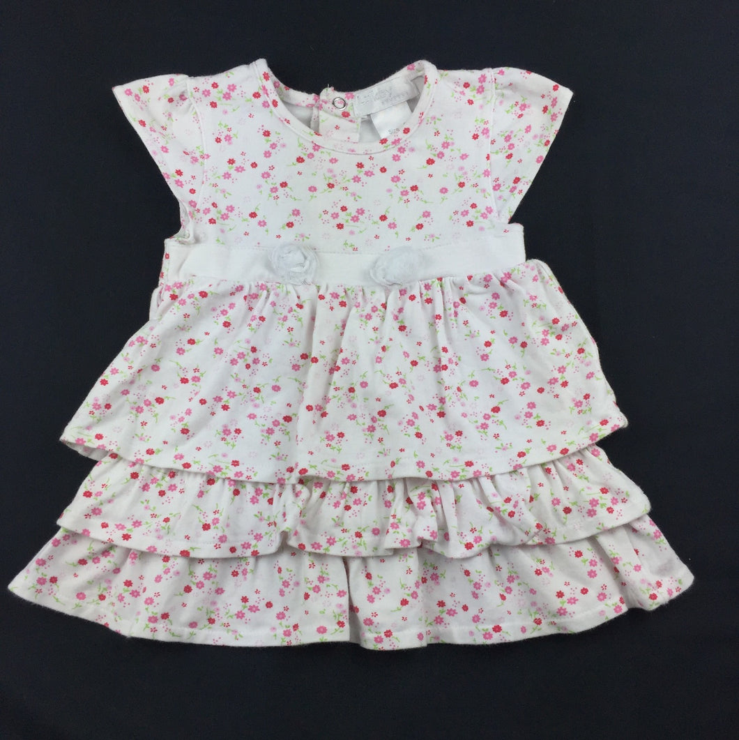 Girls Lullaby, floral tiered party dress, GUC, size 0