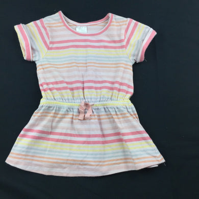 Girls Target, pastel stripe casual dress, GUC, size 00