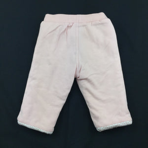 Girls Pumpkin Patch, lined cotton winter pants / bottoms, FUC, size 000