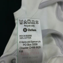 Load image into Gallery viewer, Unisex M&amp;S, soft cotton bodysuit / romper, bird, GUC, size 000