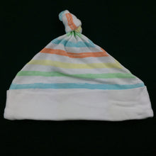 Load image into Gallery viewer, Unisex Disney Baby, soft cotton stripe hat / beanie, EUC, size 00