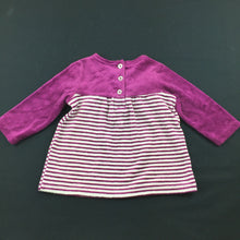 Load image into Gallery viewer, Girls First Impressions, purple velour long sleeve top, GUC, size 0