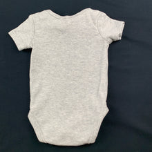 Load image into Gallery viewer, Girls Tiny Little Wonders, grey soft cotton bodysuit / romper, GUC, size 000