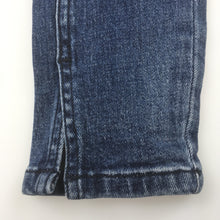 Load image into Gallery viewer, Girls Witchery, blue stretch straight leg, cropped jeans, adjustable waist , NEW, size 7