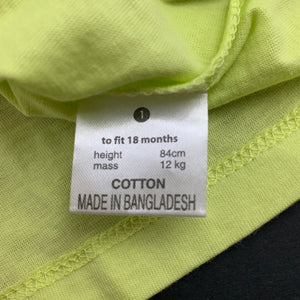 Girls Emerson, green cotton Christmas t-shirt / top, NEW, size 1