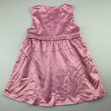 Load image into Gallery viewer, Girls Colours In, pink satin feel lightweight princess / party dress, FUC, size 3