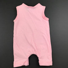 Load image into Gallery viewer, Girls Target, pink soft stretchy romper, elephant, EUC, size 0000