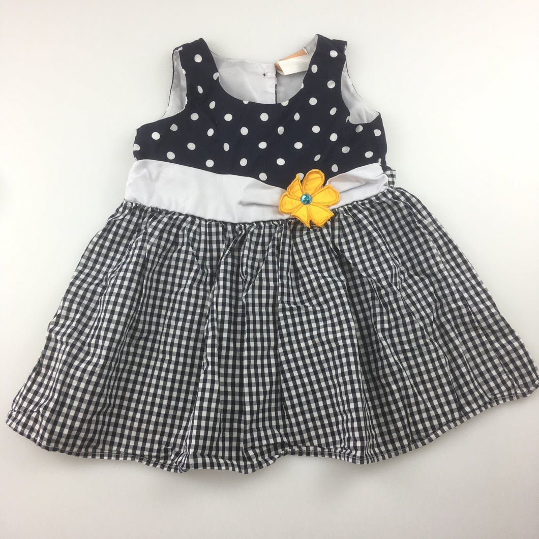 Girls Isader, cotton summer / party dress, 6-9 months, GUC, size 0