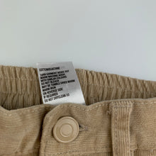 Load image into Gallery viewer, Unisex Tiny Little Wonders, stretch corduory pants, elasticated, EUC, size 1