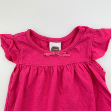 Load image into Gallery viewer, Girls Tiny Little Wonders, pink cotton t-shirt / top, GUC, size 000