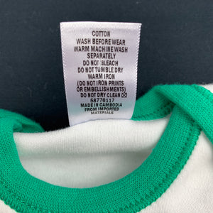 Boys Target, soft cotton bodysuit / romper, EUC, size 00