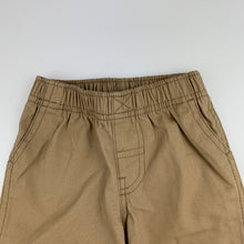Load image into Gallery viewer, Boys Carter&#39;s, beige lightweight cotton pants, elasticated, EUC, size 12 months