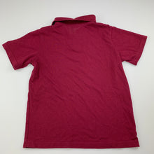 Load image into Gallery viewer, Unisex Target, maroon school polo shirt / tee / top, EUC, size 8