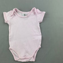 Load image into Gallery viewer, Girls Target, pink cotton bodysuit / romper, FUC, size 0000