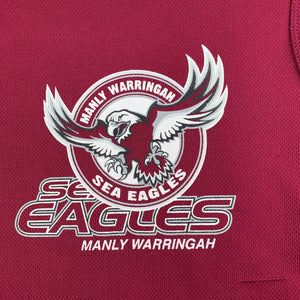 Unisex NRL Official, Manly Sea Eagles singlet / tank top / tee, GUC, size 7