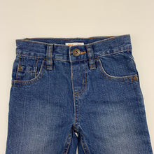 Load image into Gallery viewer, Boys Blue Zoo, blue denim jeans, adjustable, EUC, size 2